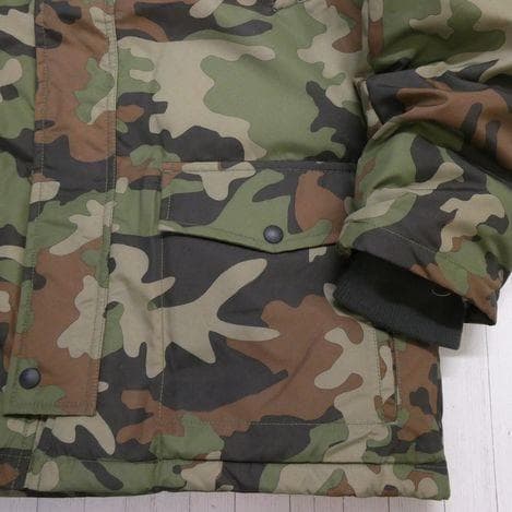 ポロ ラルフローレン ファートリム ダウンジャケット 170cm 迷彩