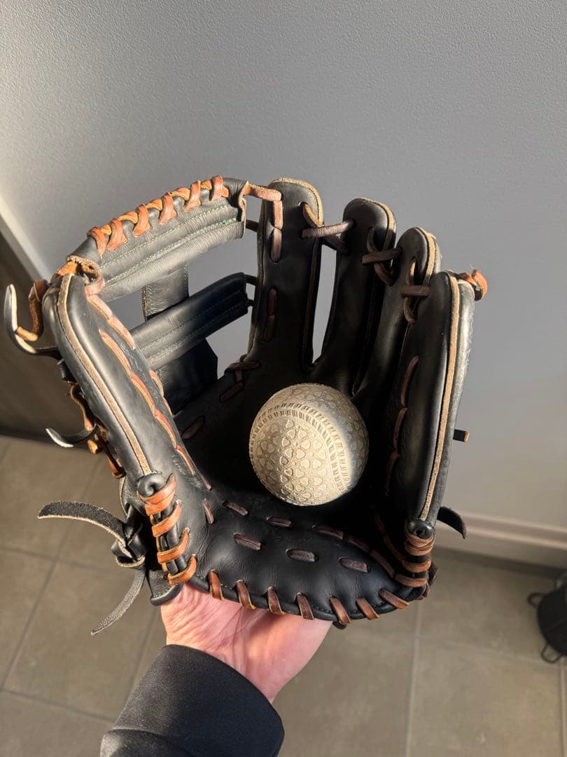 硬式　SSK 栄　シリアルナンバー付　内野用