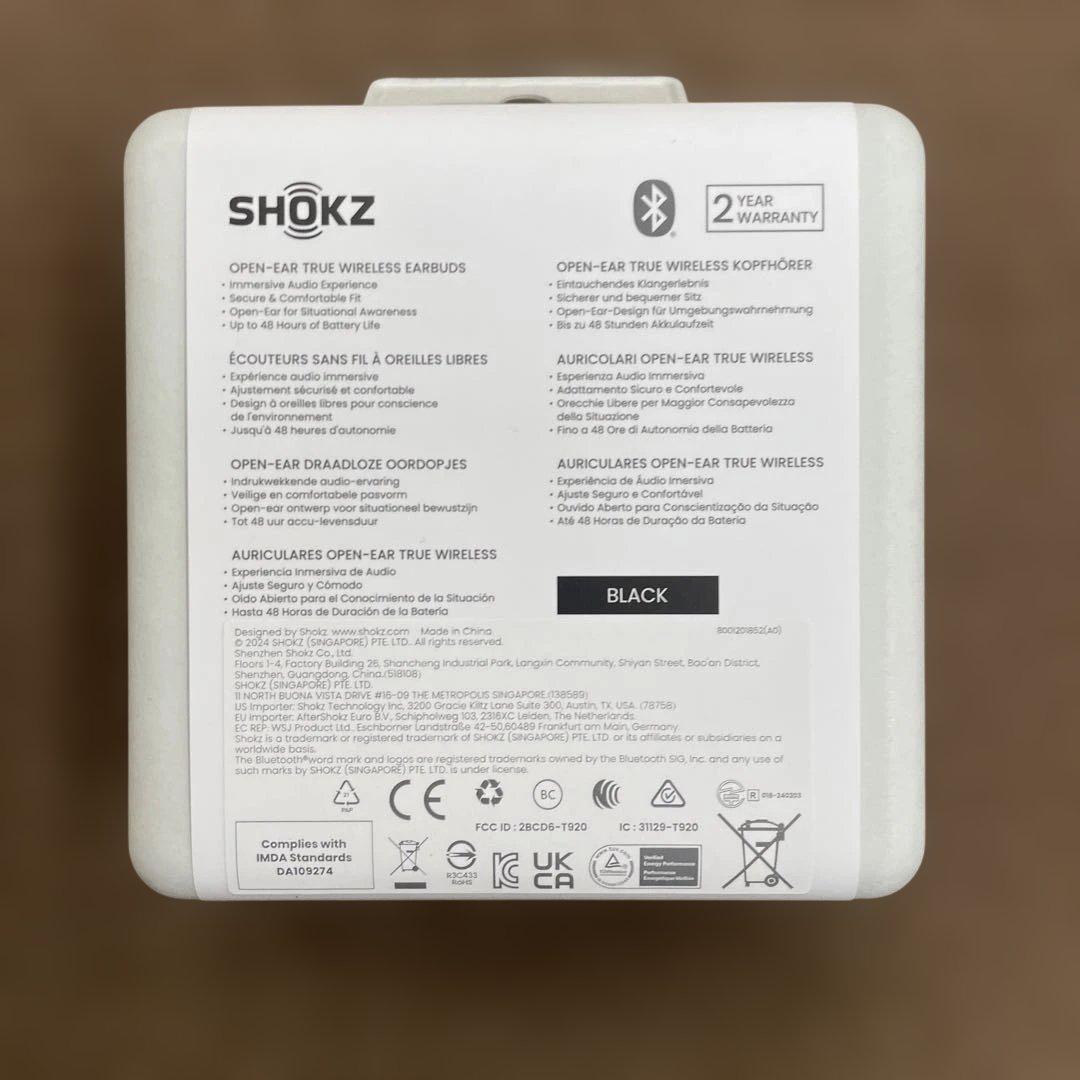 新品未開封　10022　Shokz OpenFit 2 オープンイヤーヘッドホン