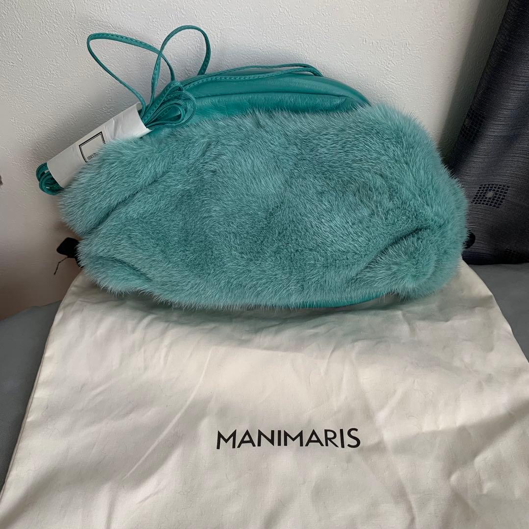 MANIMARIS ミンクファー　クラッチ　ショルダー