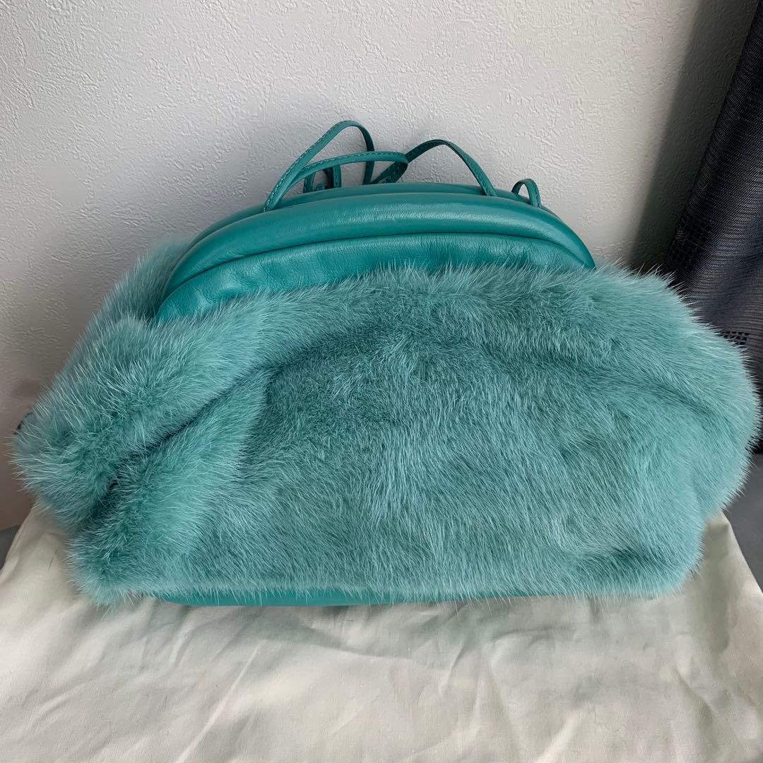 MANIMARIS ミンクファー　クラッチ　ショルダー