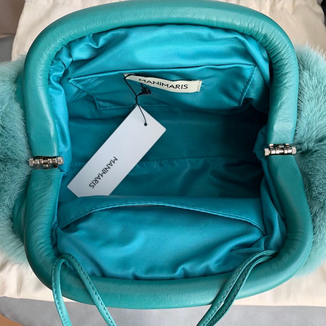 MANIMARIS ミンクファー　クラッチ　ショルダー