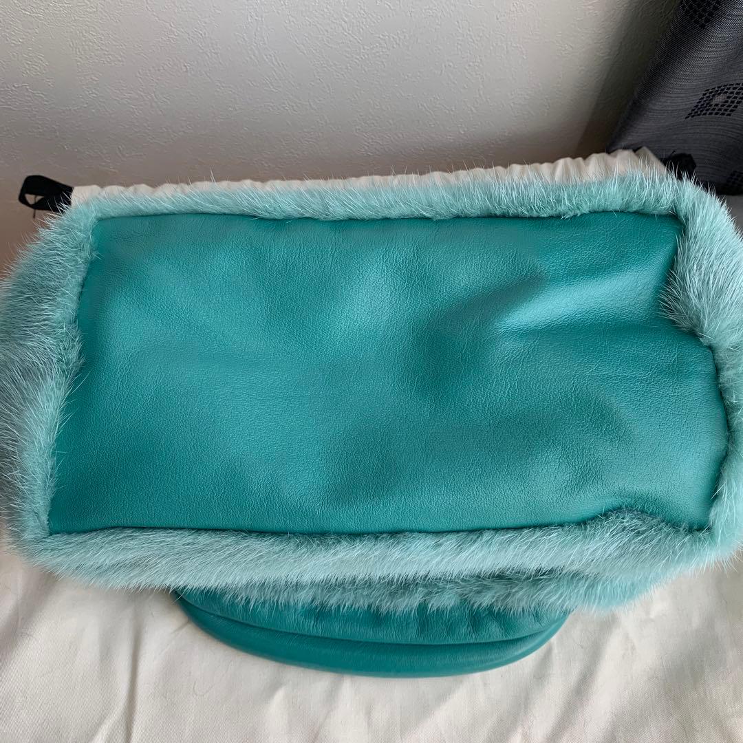 MANIMARIS ミンクファー　クラッチ　ショルダー