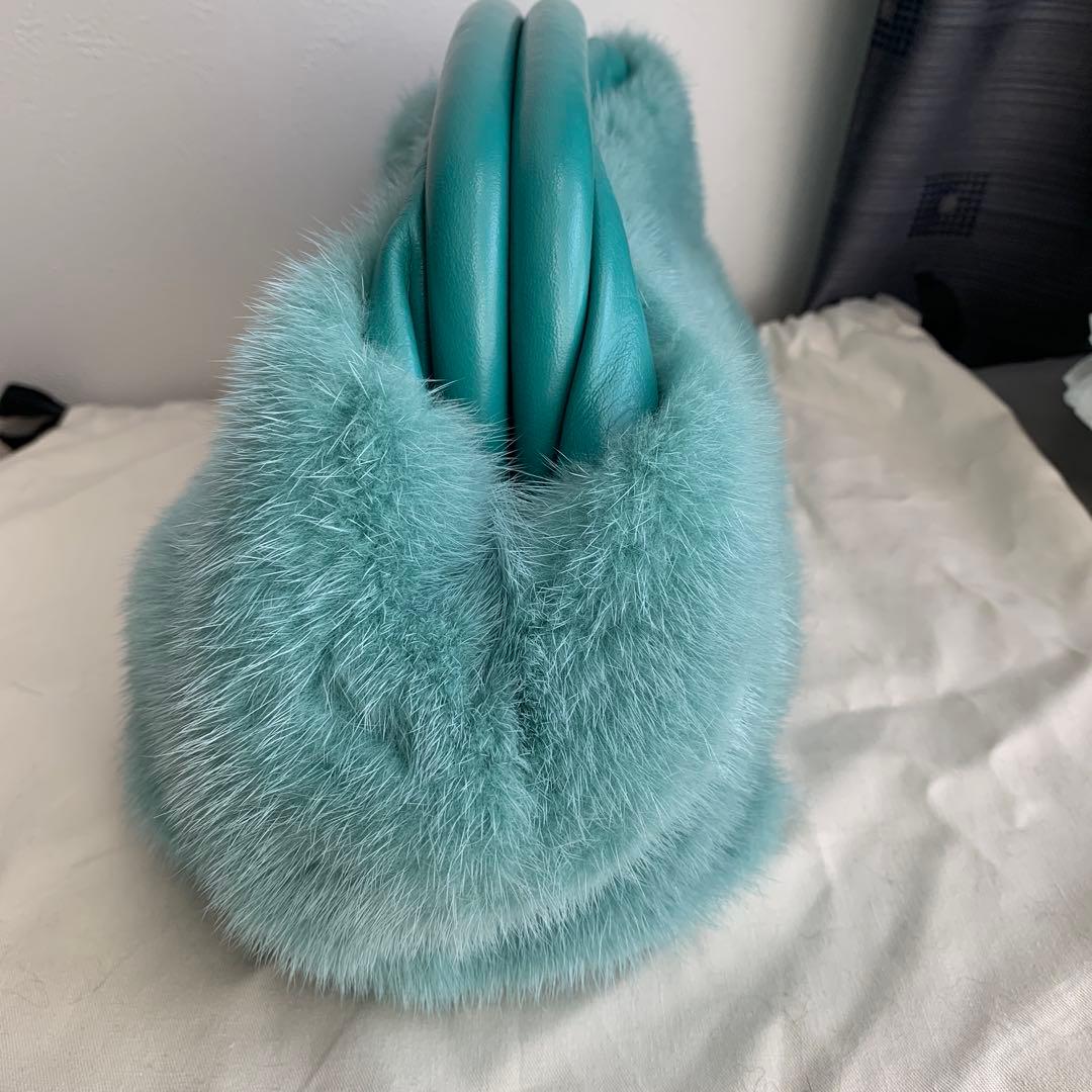 MANIMARIS ミンクファー　クラッチ　ショルダー