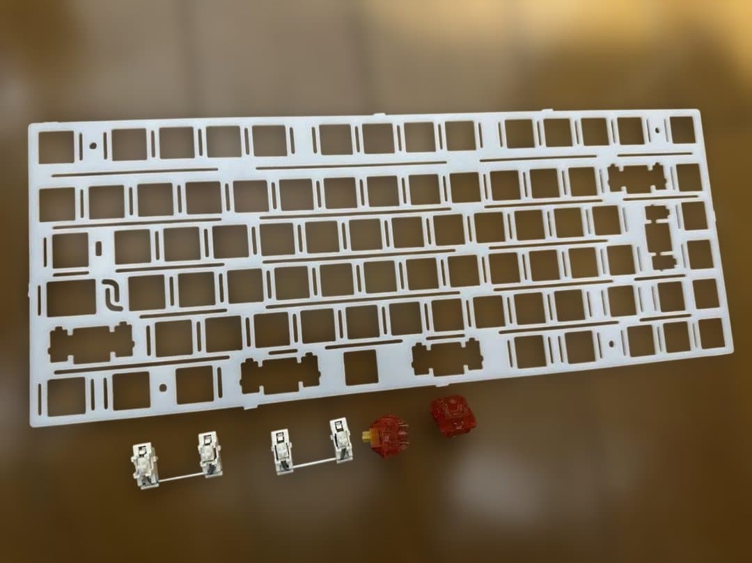 Weikav Stars75 メカニカルキーボード ISO配列プレートおまけ