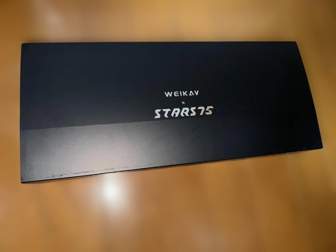 Weikav Stars75 メカニカルキーボード ISO配列プレートおまけ