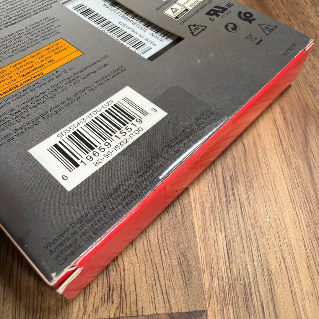 【未開封】SanDisk Ultra 3D SSD 1TB
