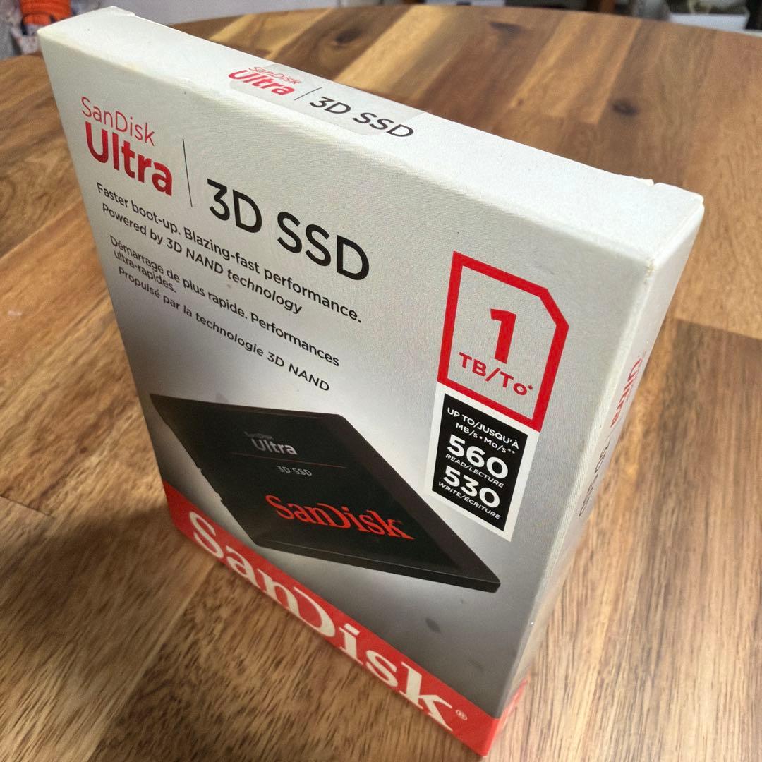 【未開封】SanDisk Ultra 3D SSD 1TB