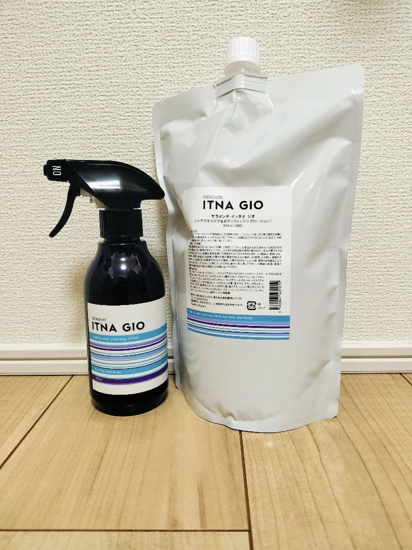 ■サラメンテ itna GIO　ボトル300ml&詰替え900mlセット■
