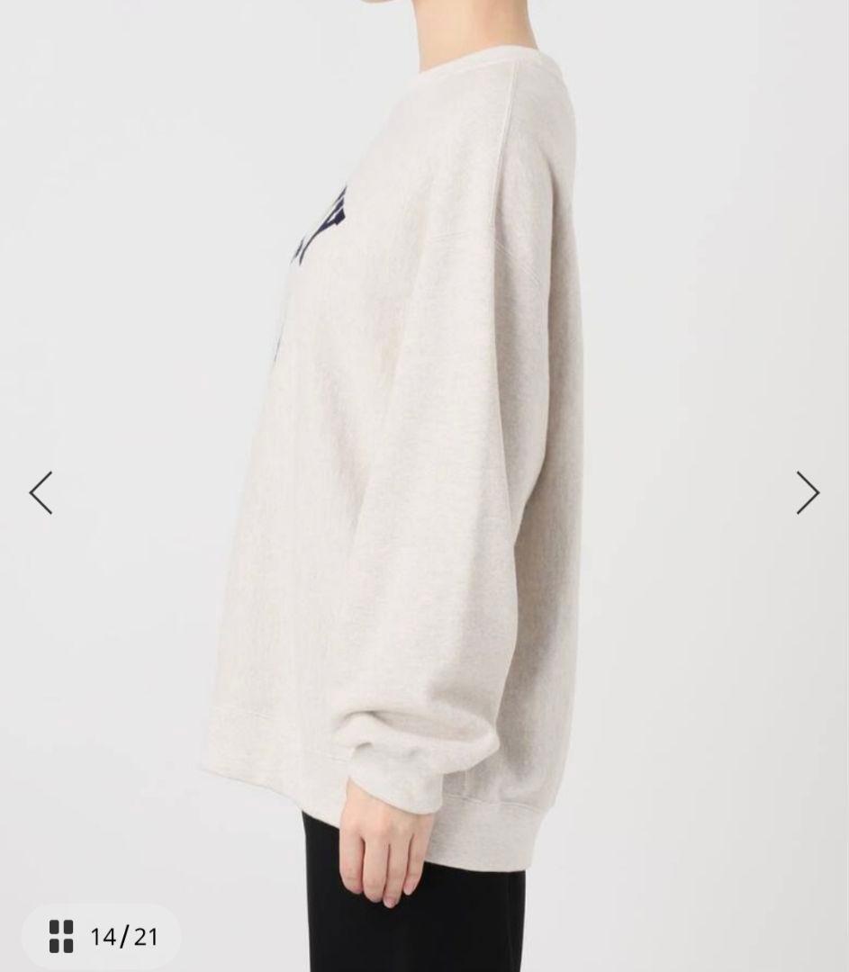 【AMERICANA】別注AMEY emblem C/N PULLOVER