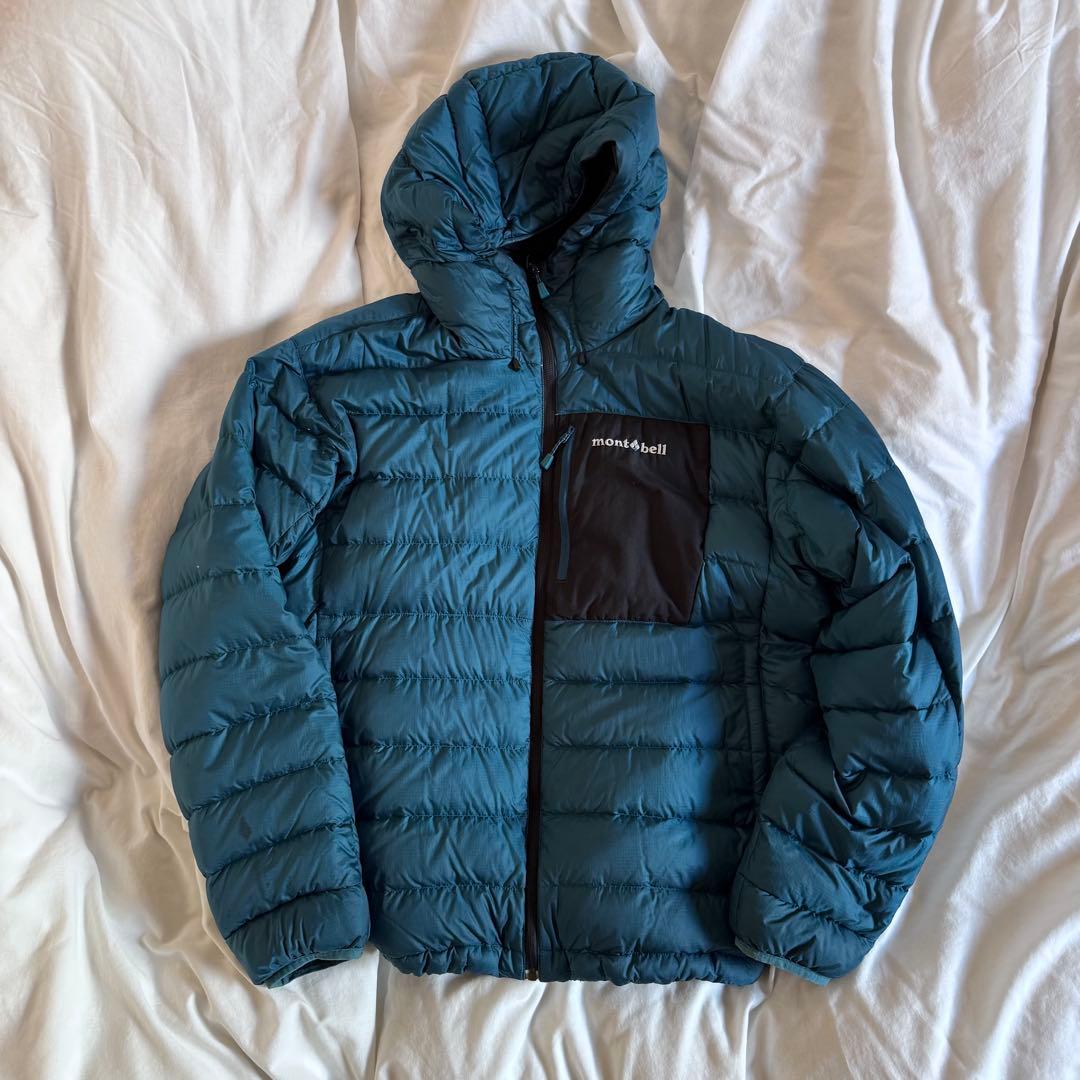 【大人気】mont-bell コロラドパーカー　ダウンジャケット 青