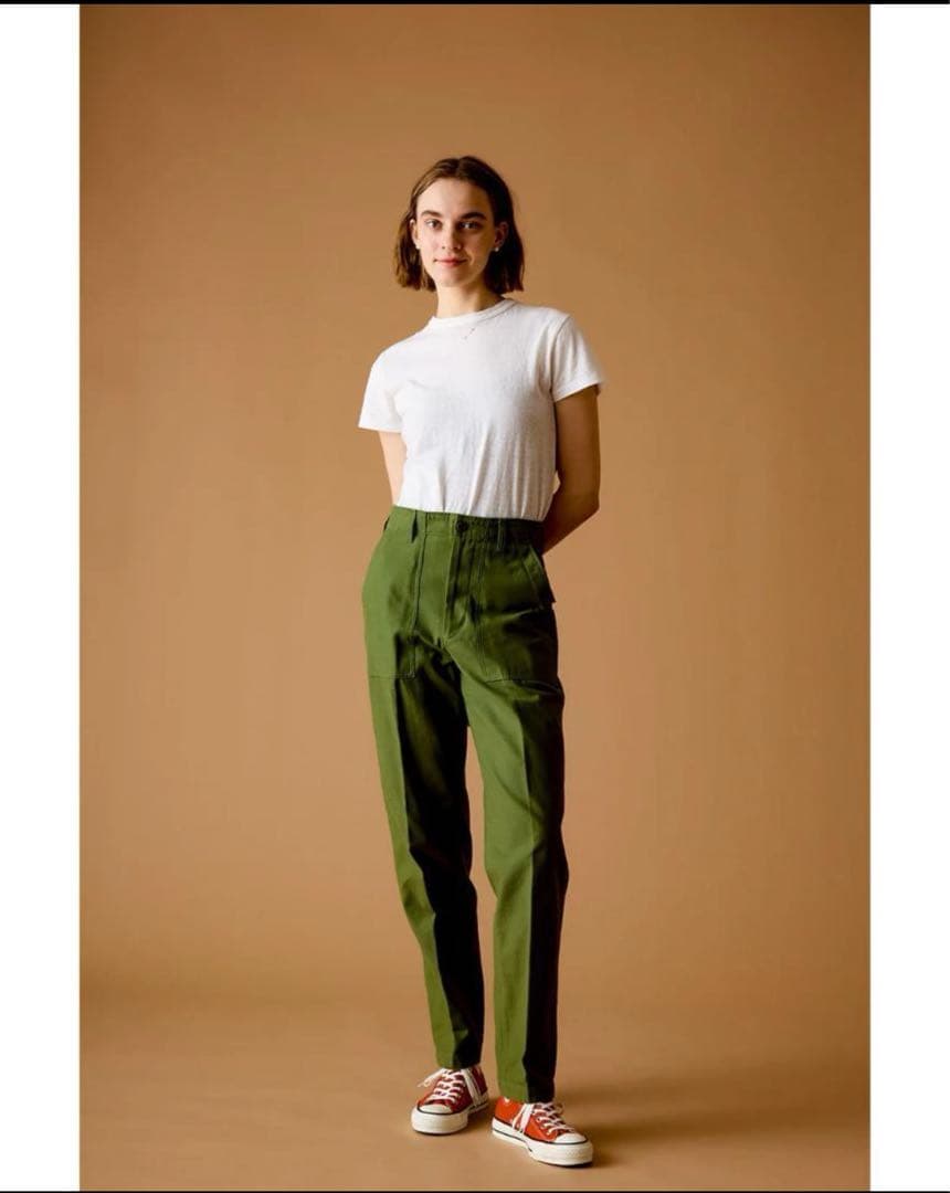 【新品】THE SHINZONEシンゾーン ベイカーパンツkhaki 36