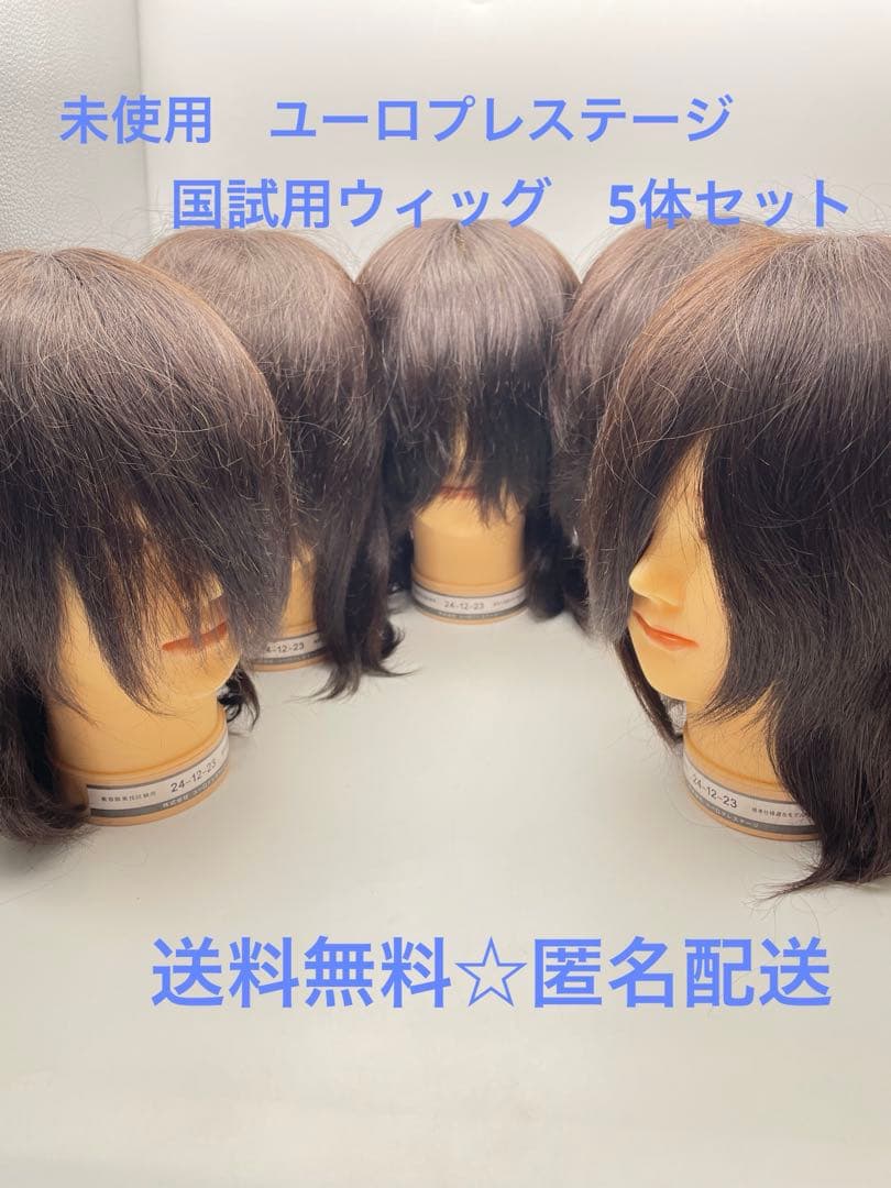 カットウィッグ　カットマネキン　美容師　国家試験　ノーカット