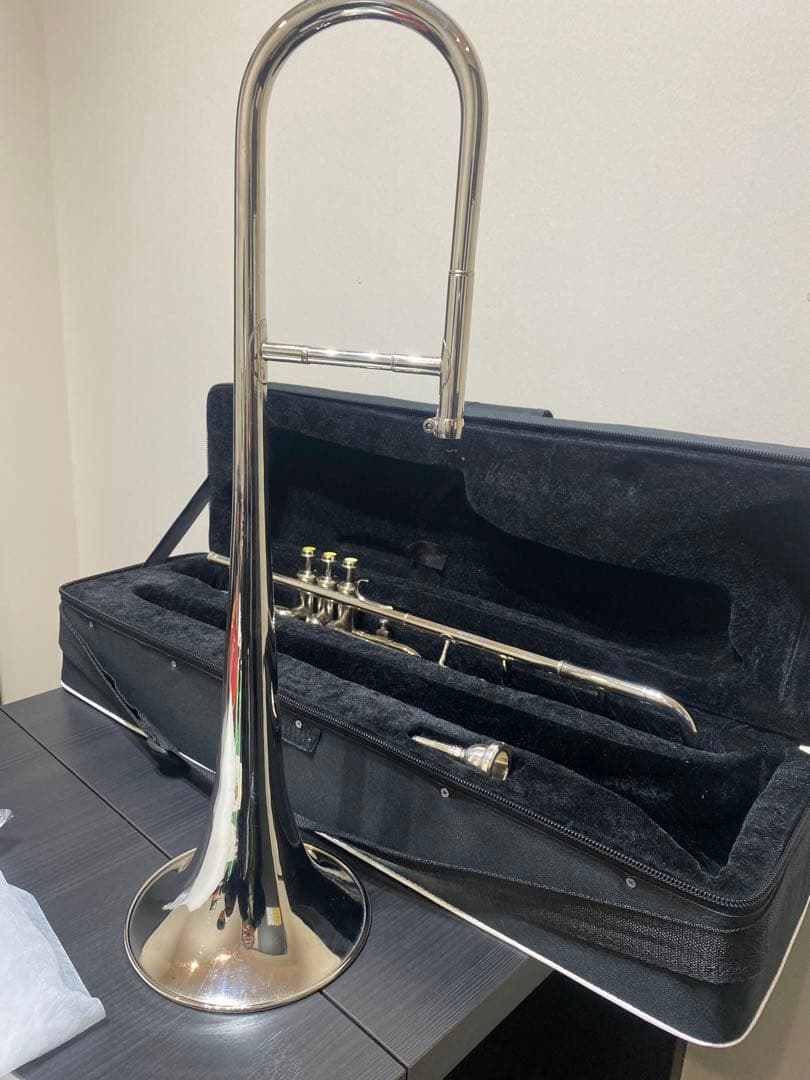 A*a様 Nasir Ali バルブトロンボーン B♭ニッケルメッキ仕上げ