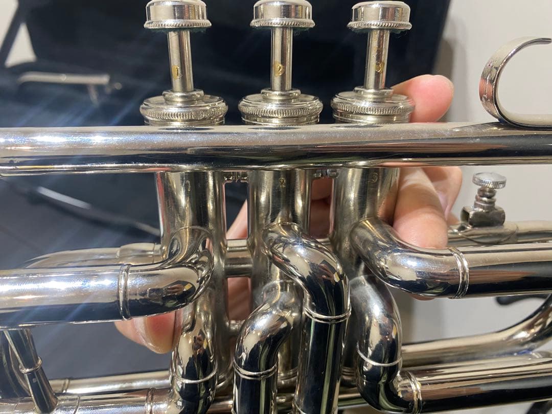 A*a様 Nasir Ali バルブトロンボーン B♭ニッケルメッキ仕上げ