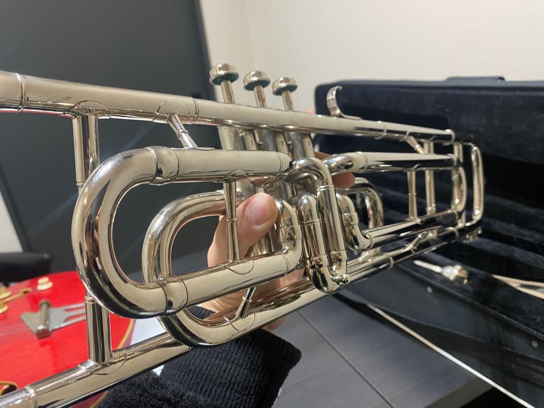A*a様 Nasir Ali バルブトロンボーン B♭ニッケルメッキ仕上げ