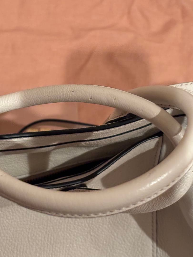 miumiu マドラス レザー 2WAY ハンドバッグ ショルダーバッグ