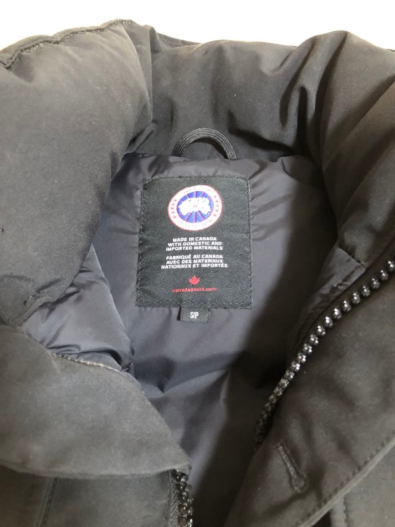  カナダグース ★ダウンベスト黒S（ M相当）