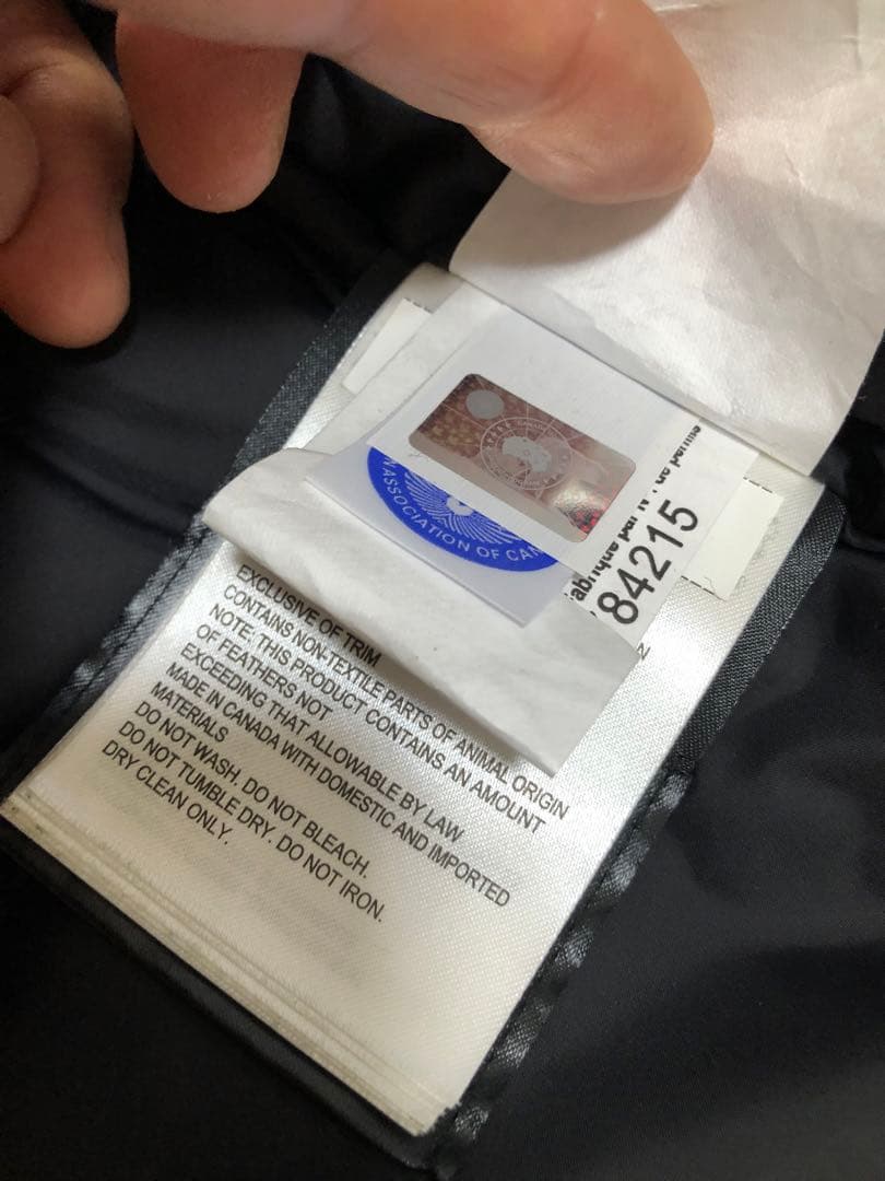  カナダグース ★ダウンベスト黒S（ M相当）