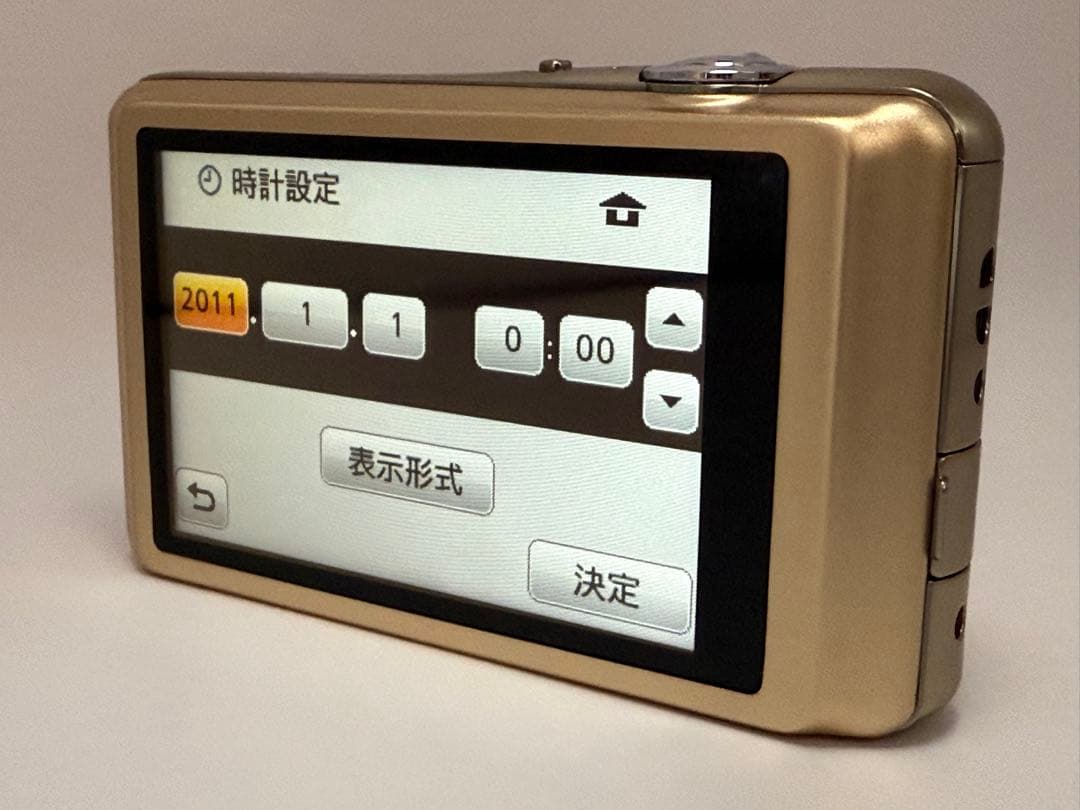 【極美品】 Panasonic LUMIX DMC-FH7 ゴールド