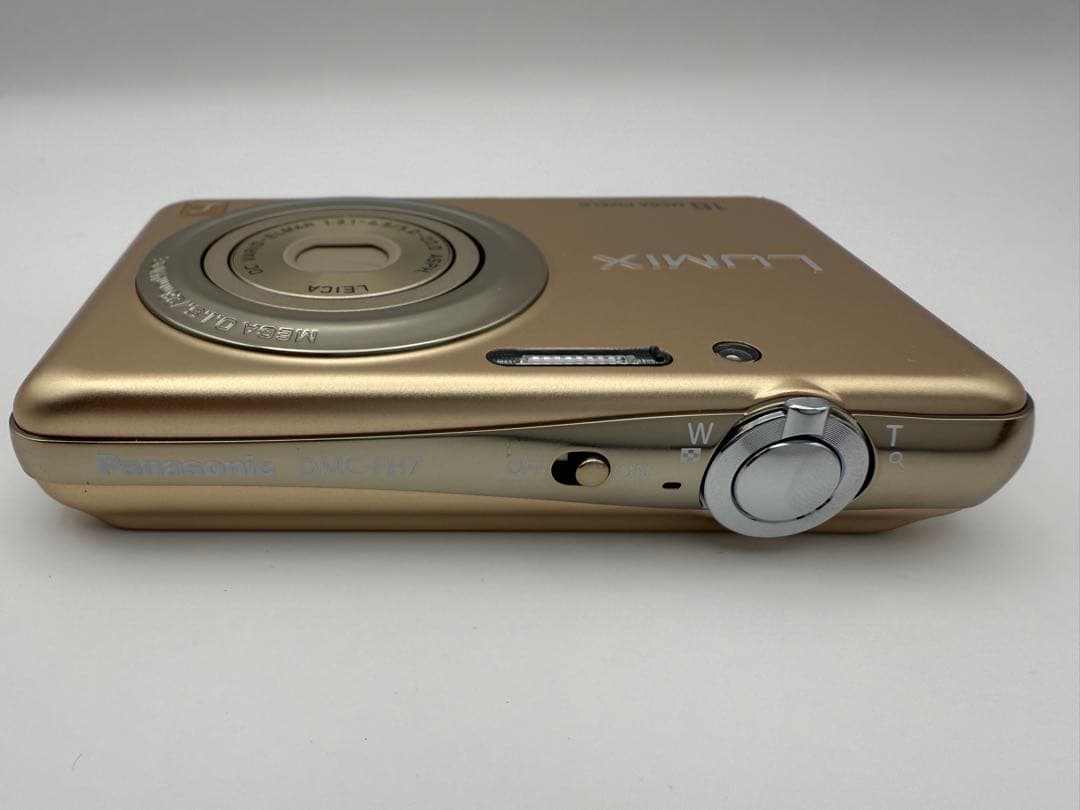 【極美品】 Panasonic LUMIX DMC-FH7 ゴールド