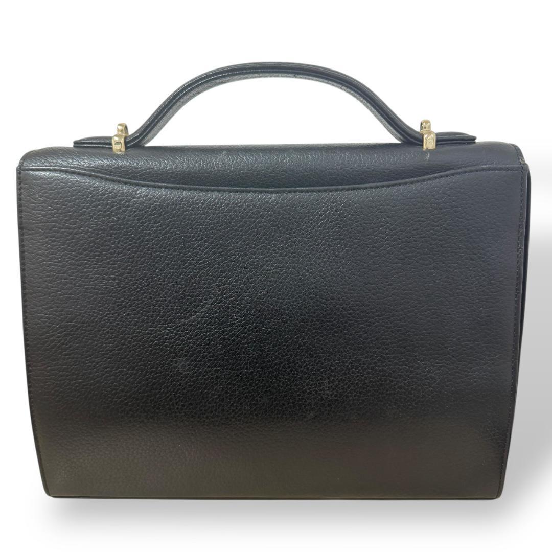 バーバリー　ハンドバッグ　ショルダーバッグ　2WAY　レザー　ノバチェック　黒