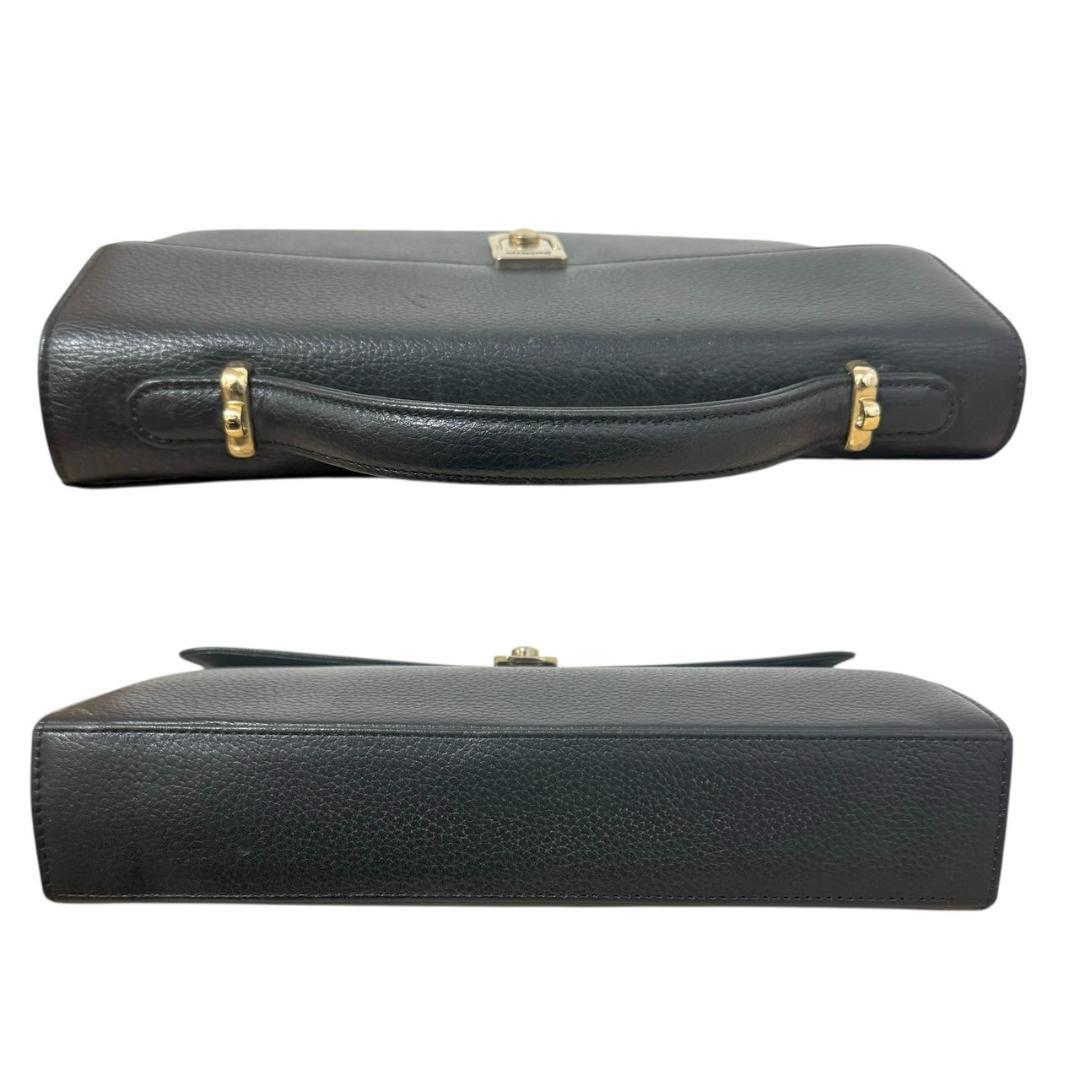 バーバリー　ハンドバッグ　ショルダーバッグ　2WAY　レザー　ノバチェック　黒