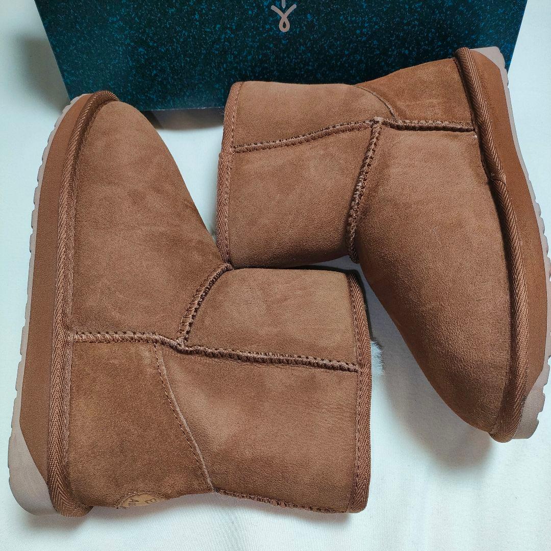 靴 EMU Australia stinger mini chestnut 24cm