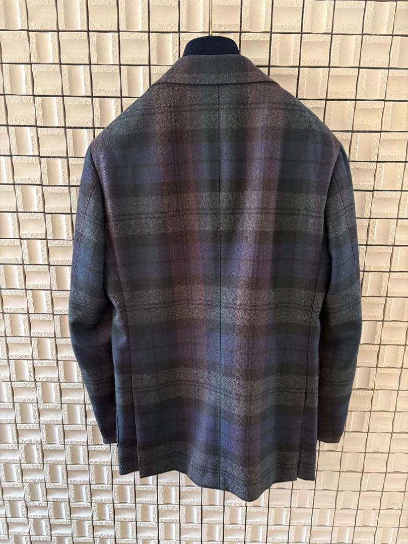 Brilla per il gusto ジャケット　ネイビーグリーンブラウン46