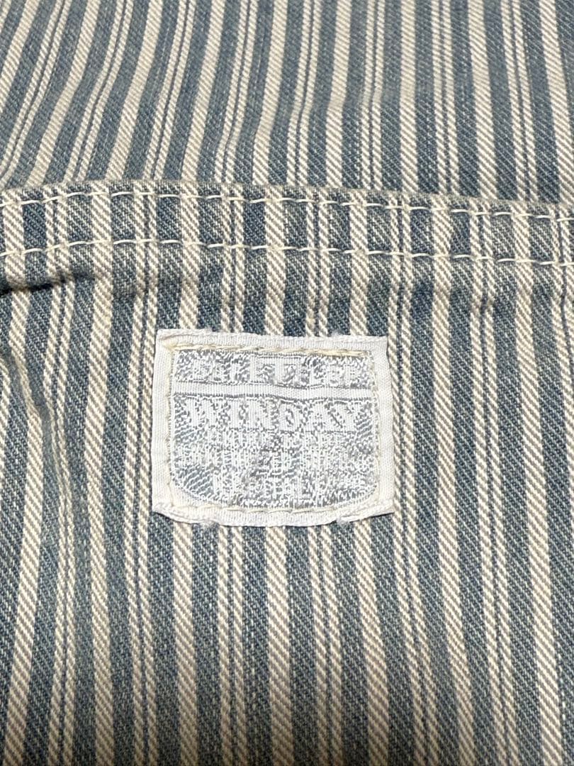 KAPITAL キャピタル 0 XS ランバーパンツ ヒッコリー