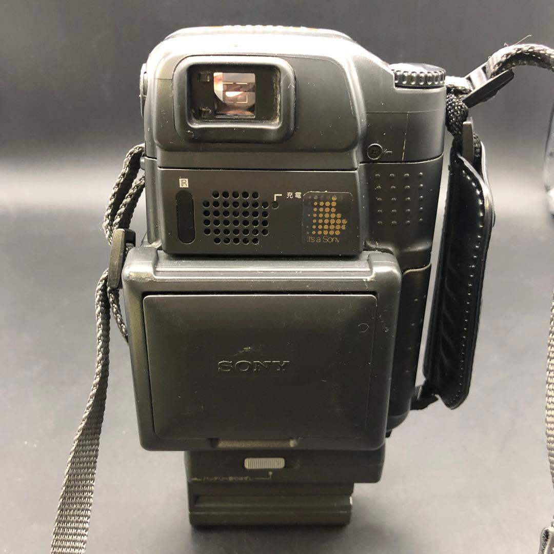 【通電確認済み】SONY ソニー 液晶Hi8/8ミリビデオカメラ・CCD-SC7