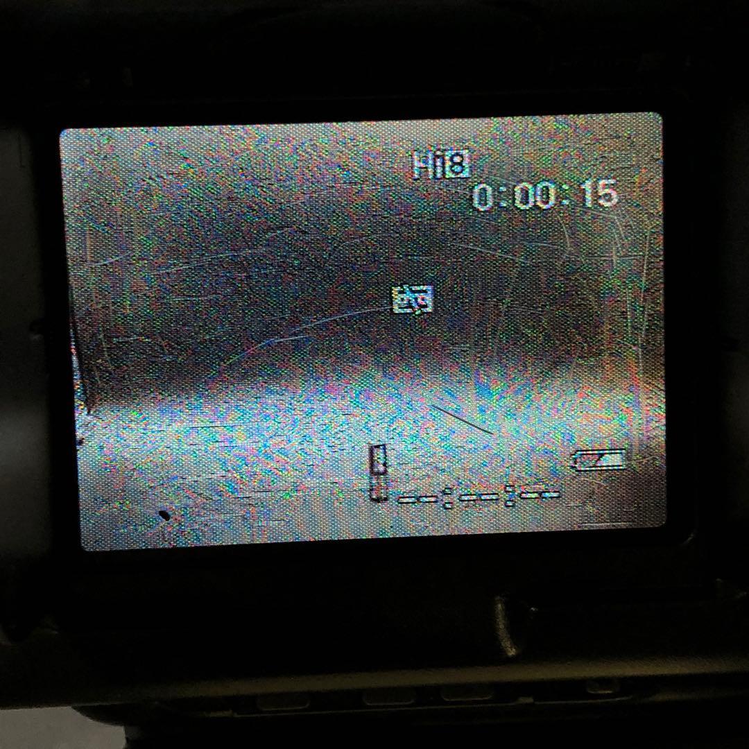 【通電確認済み】SONY ソニー 液晶Hi8/8ミリビデオカメラ・CCD-SC7