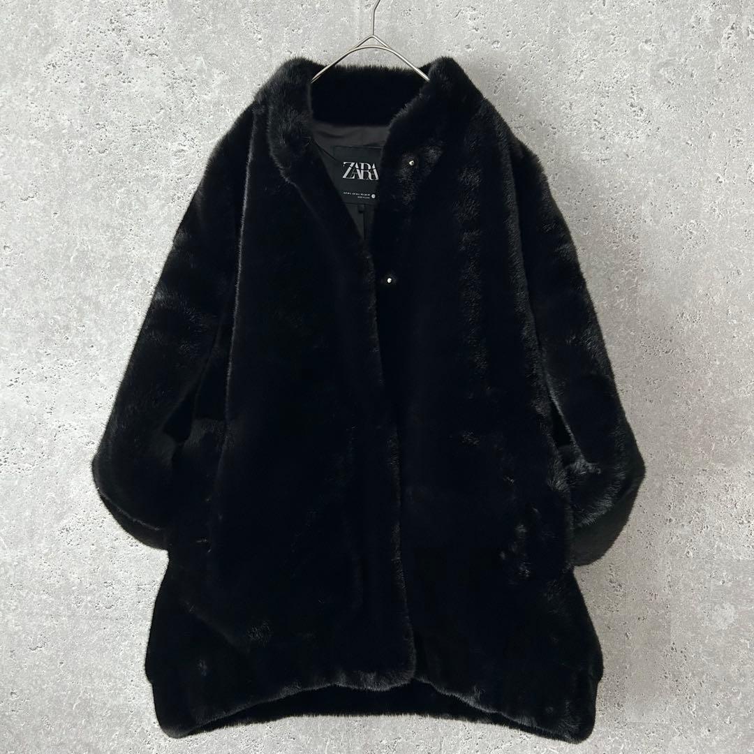 美品✨ZARA ZW COLLECTION フェイクファーボンバージャケットL