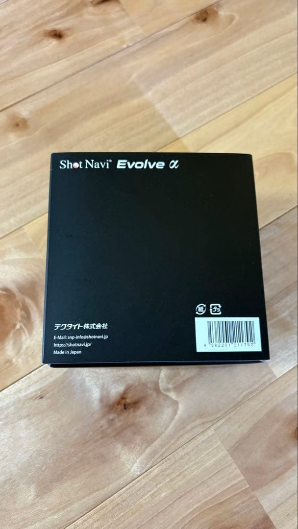 【新品未使用品】Shot Navi Evolve α ゴルフGPSウォッチ