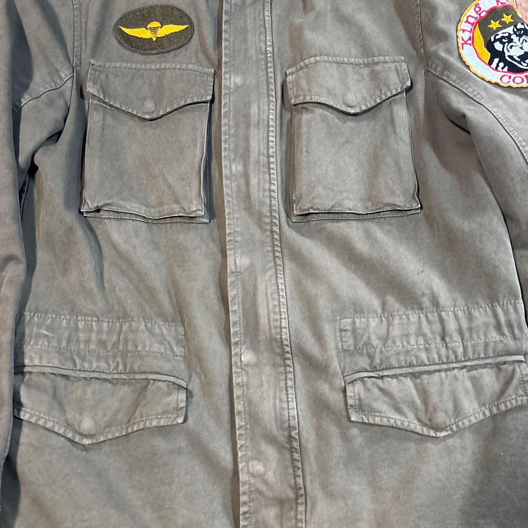 ル*ス様 タクシードライバーM-65 オリーブグリーン ミリタリージャケット イ