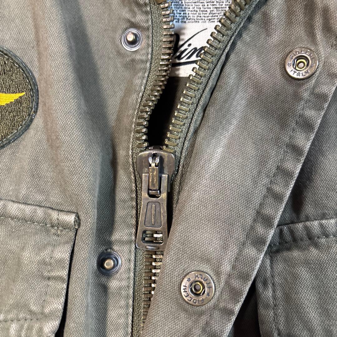 ル*ス様 タクシードライバーM-65 オリーブグリーン ミリタリージャケット イ