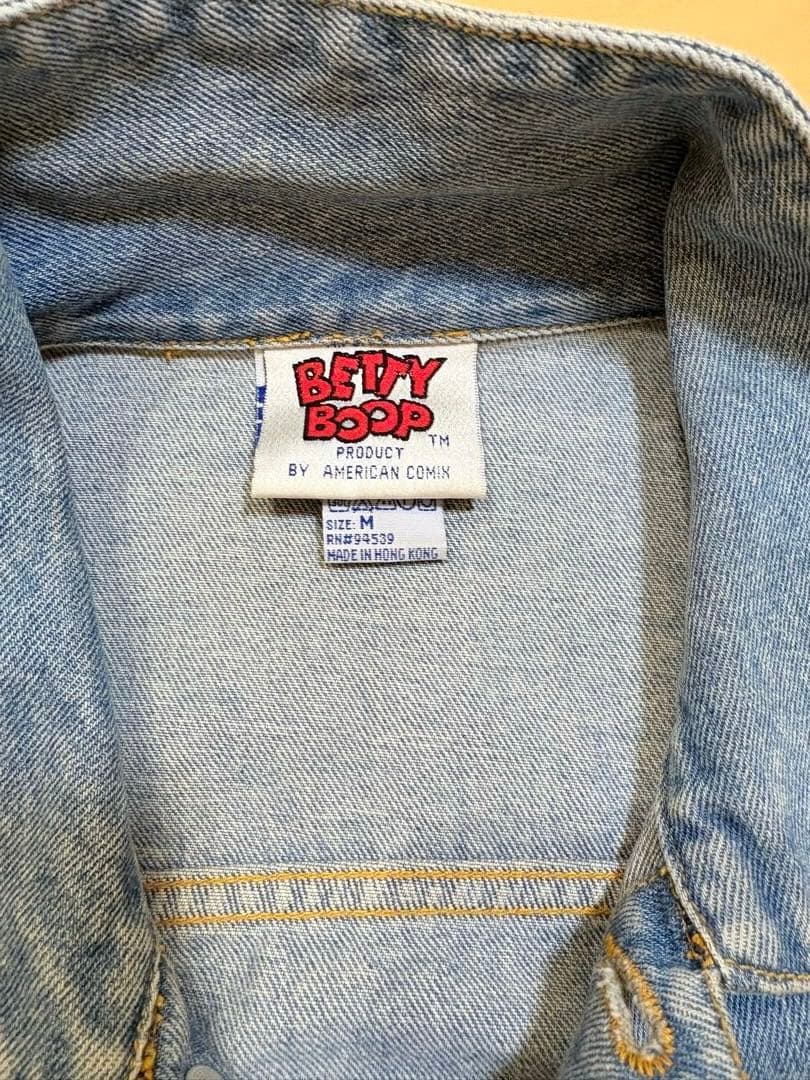 BETTY BOOP ベティ・ブープ　Gジャン　Mサイズ