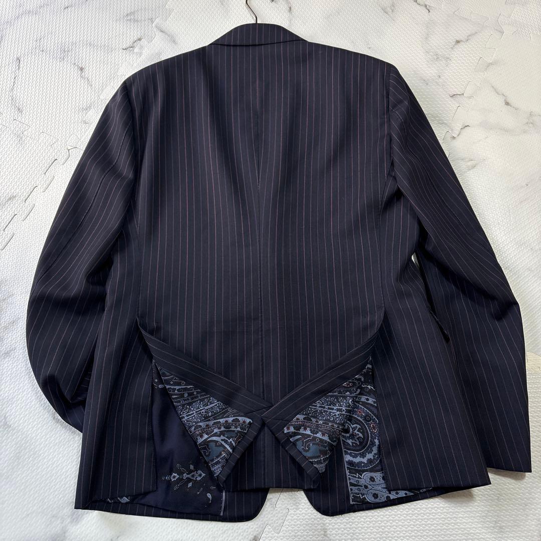 ✨大人気✨ ETRO エトロ　ペイズリー　スーツセットアップ　紺　XL