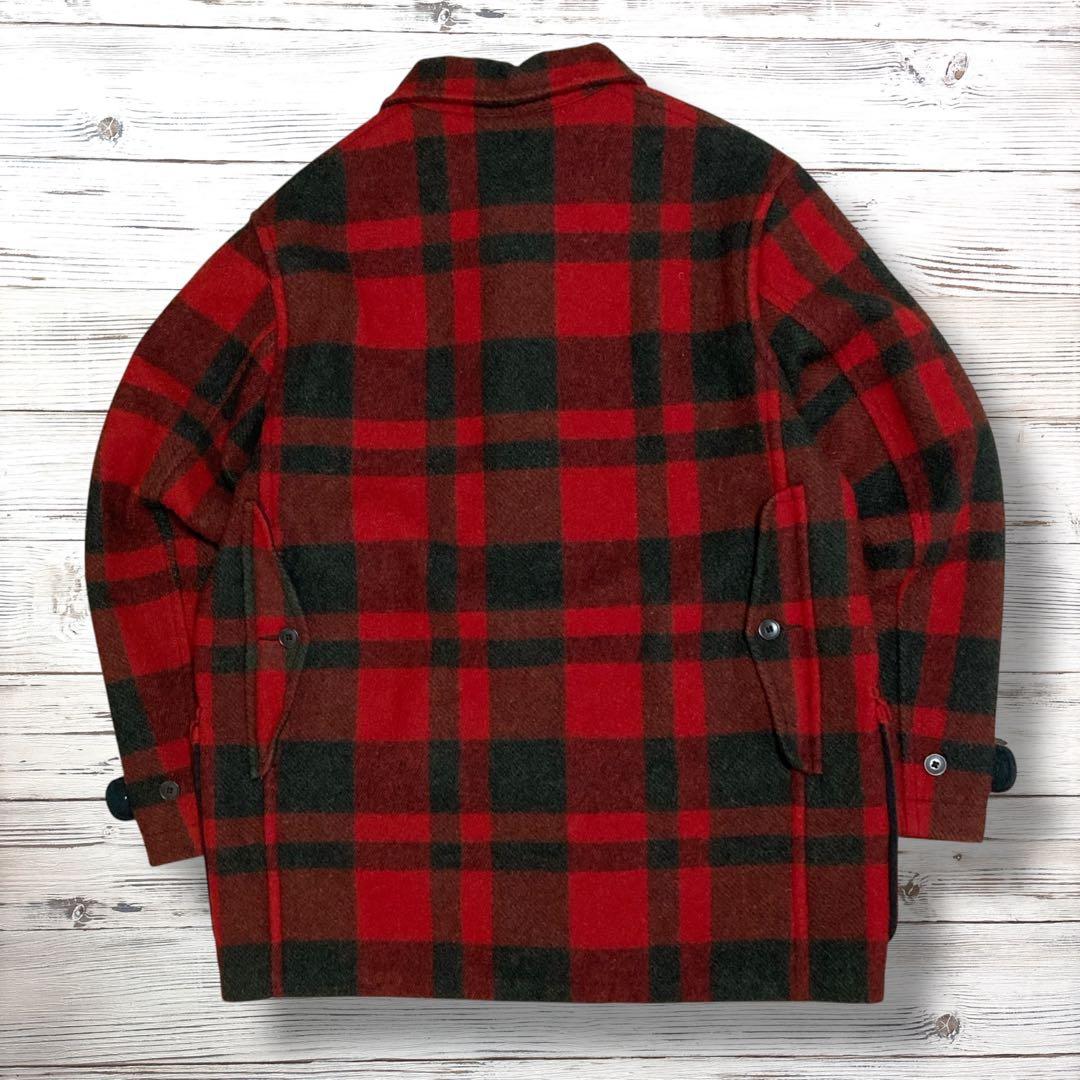 美品 ポロラルフローレン ジャケット チェック 赤 L 1670