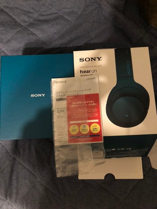 SONY ノイズキャンセリング　ヘッドフォン