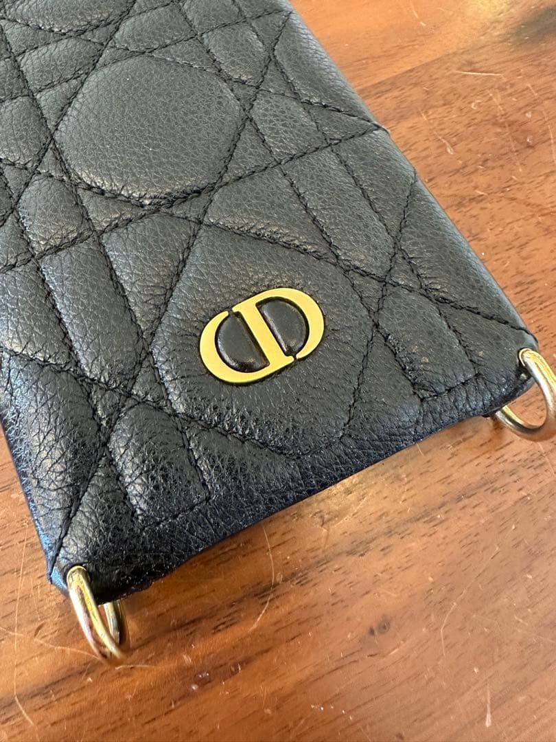 Christian Dior ディオール iPhone14 Pro 黒 正規品