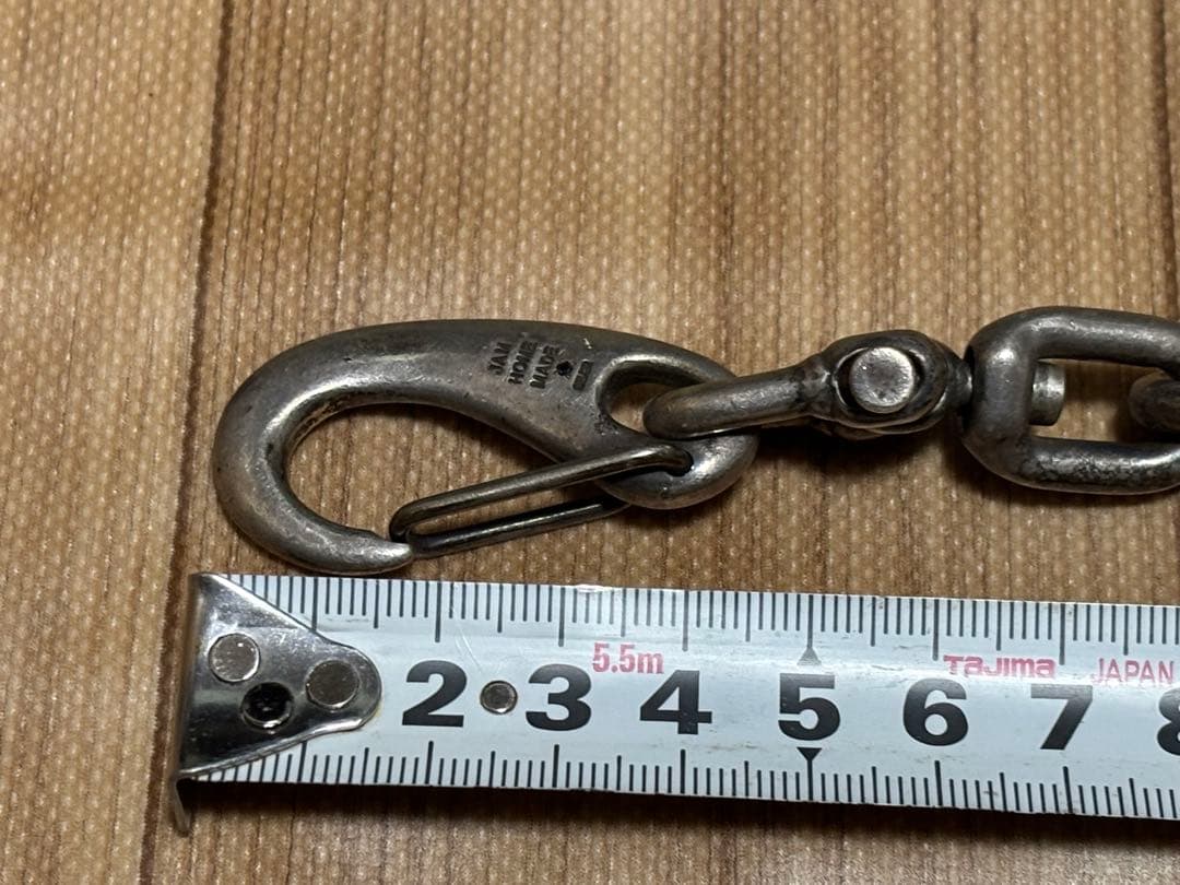 特注品JAM  MADEジャムホームメイドロングマリンウォレットチェーン