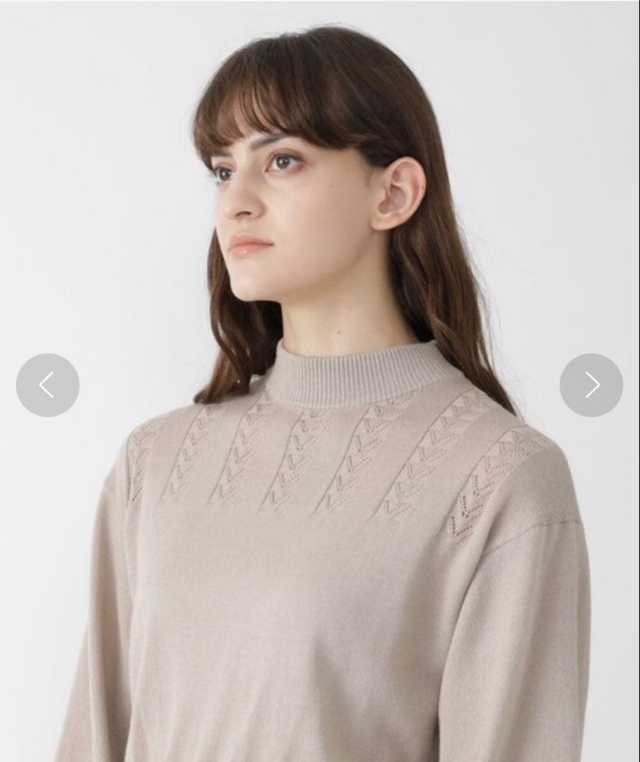 ブルーレーベルクレストブリッジ ニットドッキングワンピース 36