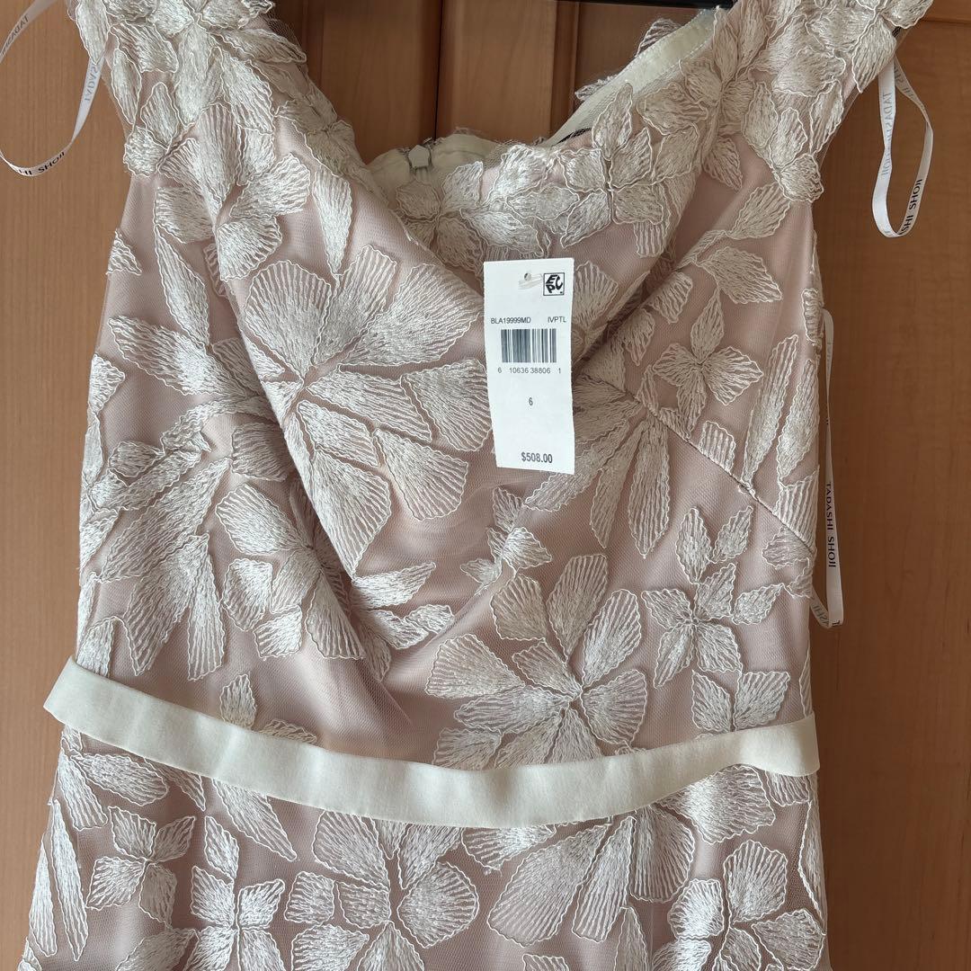 新品 TADASHI SHOJI タダシ ショージ ミモレ丈 ワンピース ドレス