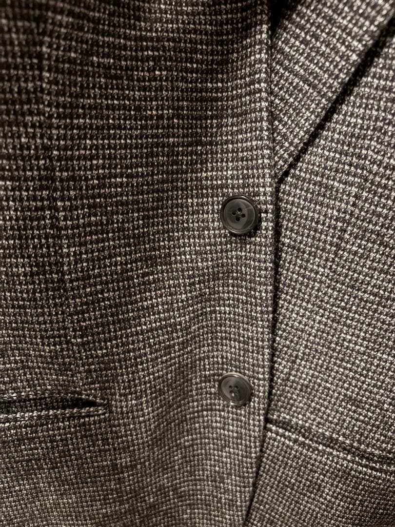 EDIFICE CW ジャージー チェック 2B ジャケット