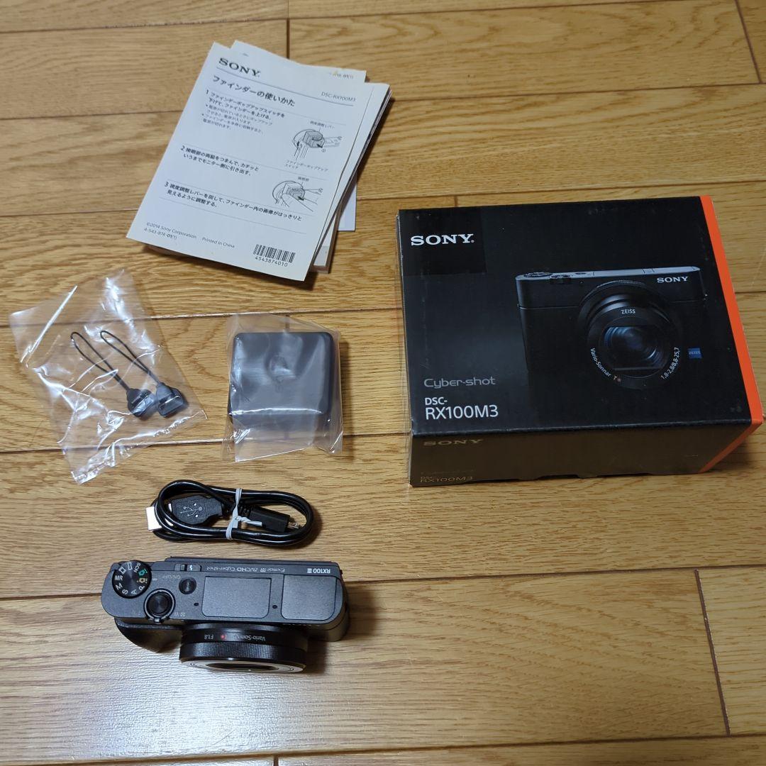デジタルカメラ sony RX100M3