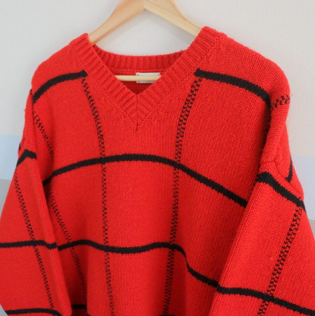 DRIES VAN NOTEN 17AW Vネックニット サイズS