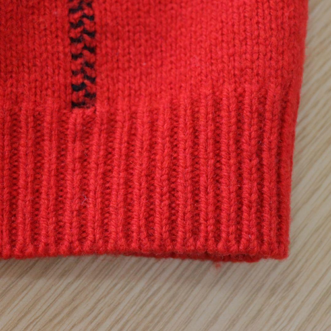 DRIES VAN NOTEN 17AW Vネックニット サイズS