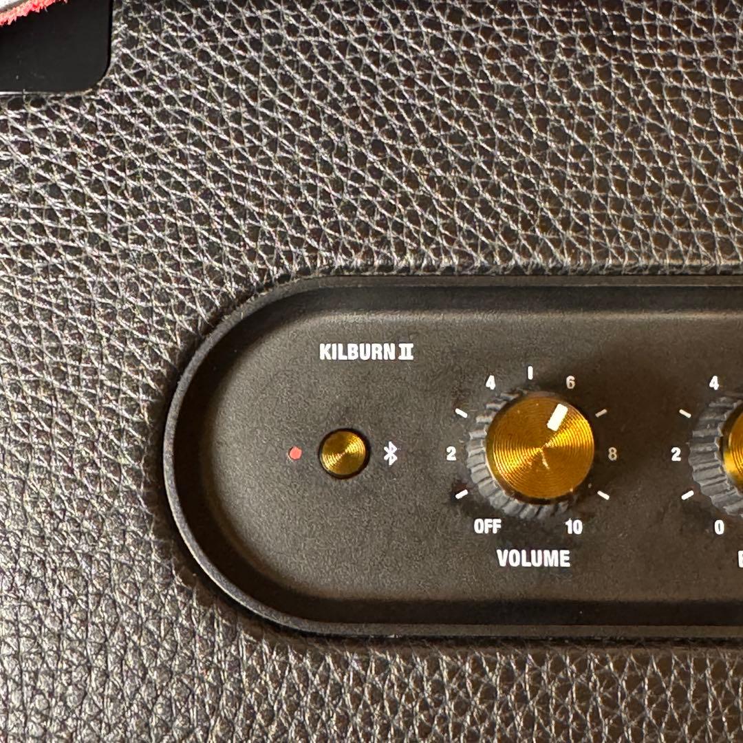 マーシャル Kilburn II ブラック 本体＋電源ケーブル 動作確認済み