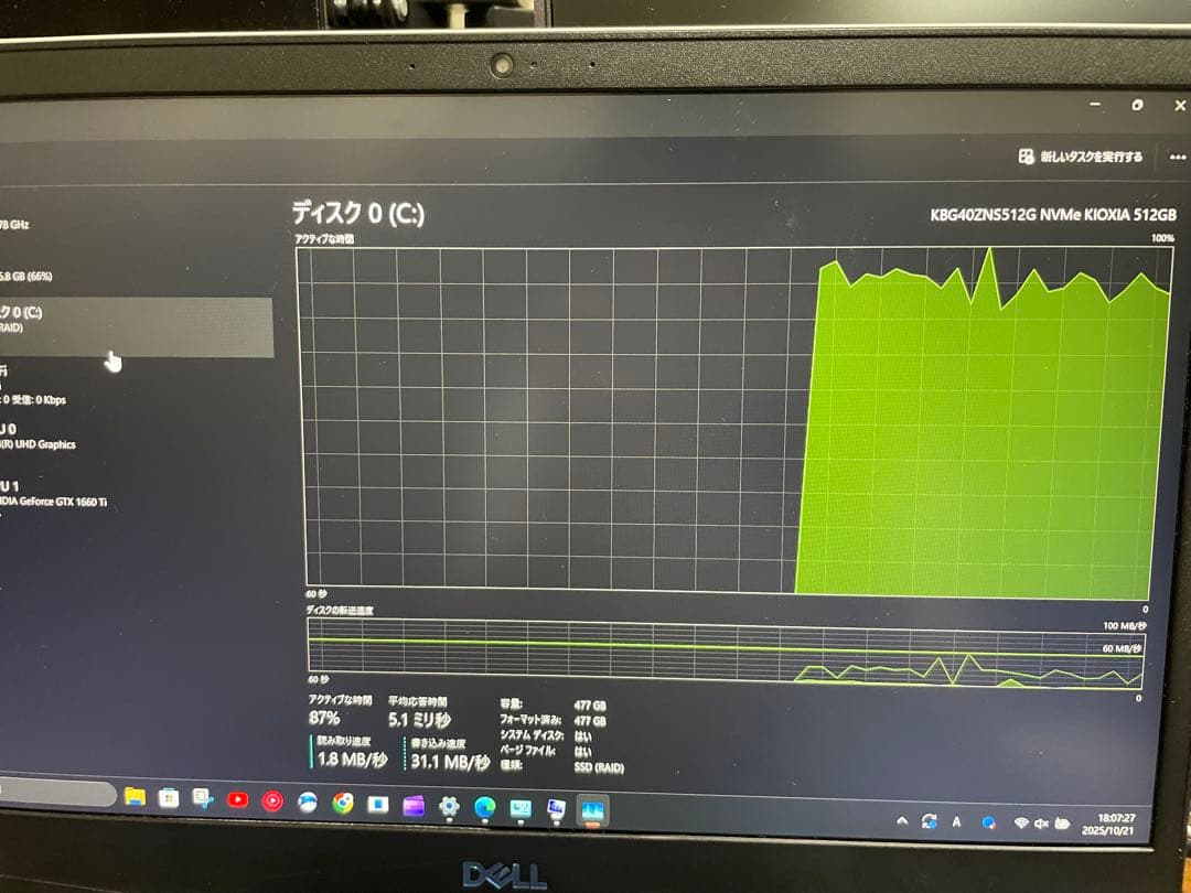 Windowsノート本体 DELL G3 15 3500
